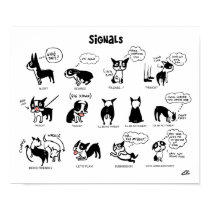 Boogie Signals by Lili Chin posters