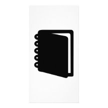 Book icon photo card