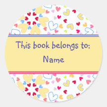 Book Label Stickers