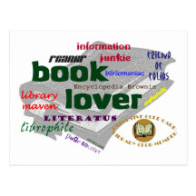 Book Lover Post Cards
