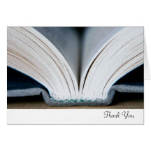 Book Thank You Card