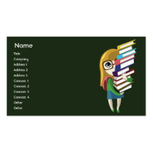 Bookgirl - Business Business Cards