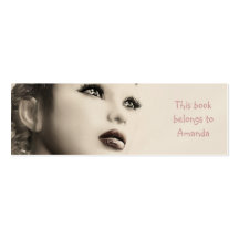 Bookmark Vintage Business Card Template