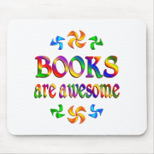 Books are Awesome Mouse Pad