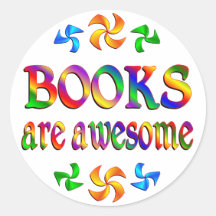 Books are Awesome Stickers