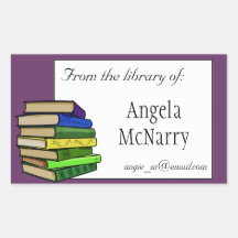 Books Bookplate or Ownership Sticker