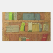 Books of the Bible Rectangular Sticker