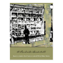 Bookstall Postcard