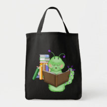 Bookworm Tote Bag