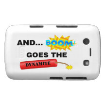 Boom Goes the Dynamite Blackberry Bold Case
