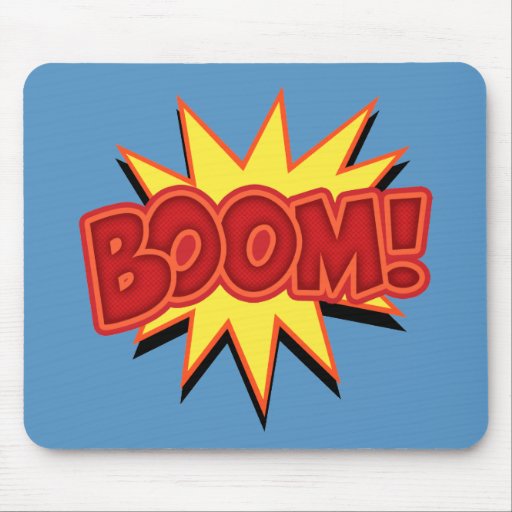 Boom! Mouse Mat
