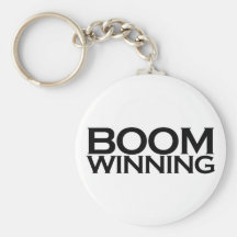 Boom winning keychain