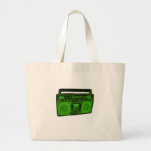 boombox ghetto blaster radio canvas bag