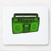 boombox ghetto blaster radio mousepad