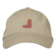Boot and Rope Embroidered Hats