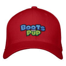 Boots and Pup Logo Baseball Cap