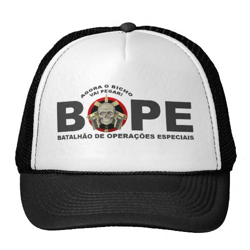 BOPE - Brazilian Police Mesh Hats