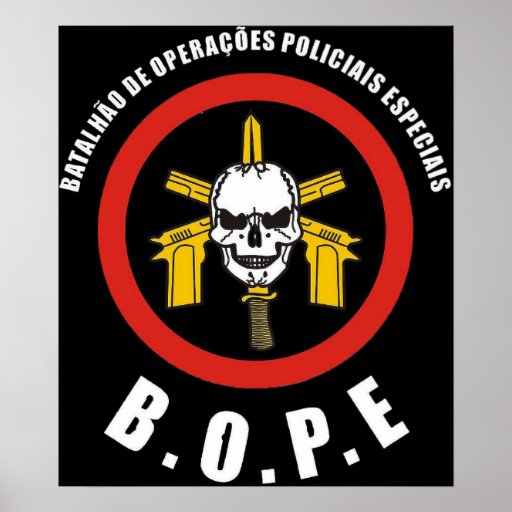 BOPE Tropa De Elite Brazilian Special Police Force Print
