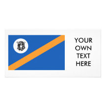 Bophuthatswana Flag Customized Photo Card