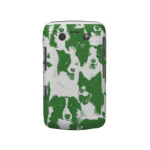 Border Collie Blackberry Case