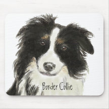 Border Collie Dog o Mousepads