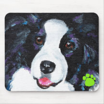 Border Collie Mouse Pad