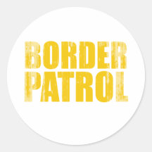 Border Patrol Faded.png Stickers