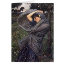 Boreas, J. W. Waterhouse, 1903 Greeting Cards