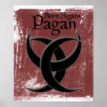 Born Again Pagan Posters