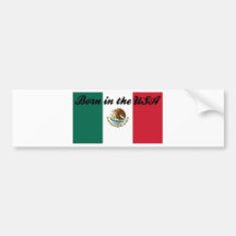 Born in the USA Bumper Sticker