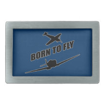Born To Fly Belt Buckle
