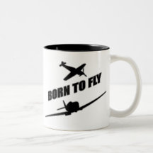 Born To Fly Coffee Mugs