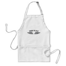 Born To Fly Wings Apron