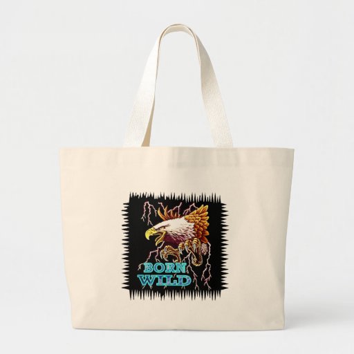 BORN WILD TOTE BAGS