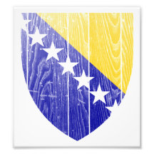 Bosnia And Herzegovina Coat Of Arms Art Photo