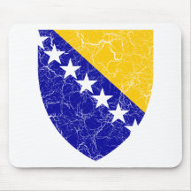Bosnia And Herzegovina Coat Of Arms Mousepad