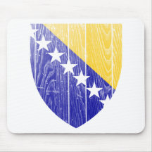 Bosnia And Herzegovina Coat Of Arms Mousepad