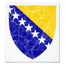 Bosnia And Herzegovina Coat Of Arms Photographic Print