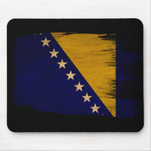 Bosnia and Herzegovina Flag Mousepad