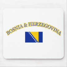 Bosnia and herzegovina football design mousepad