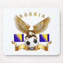 Bosnia Football Designs Mouse Pad