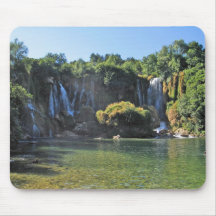 bosnian waterfalls 1 mouse pads