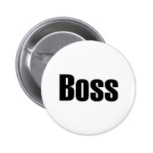 Boss Pinback Buttons