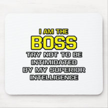 Boss...Superior Intelligence Mousemat
