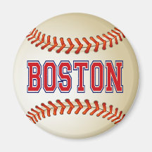 BOSTON BASEBALL REFRIGERATOR MAGNETS