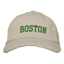 BOSTON Embroidered Hat