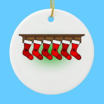 Boston Red  Ornament ornaments