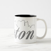 Boston Skyline Coffee Mug