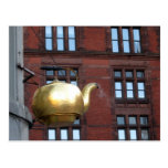 Boston Tea Pot Postcard