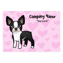 Boston Terrier Love Business Cards